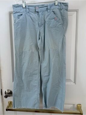 G1 Basic Goods Women’s Light Blue Casual Capri Pants